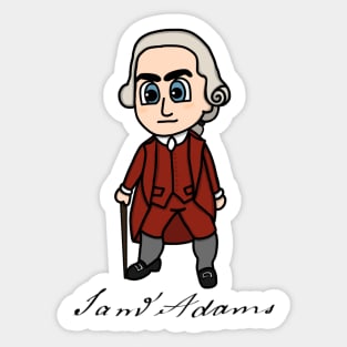 Chibi Sam Adams with Signature Sticker